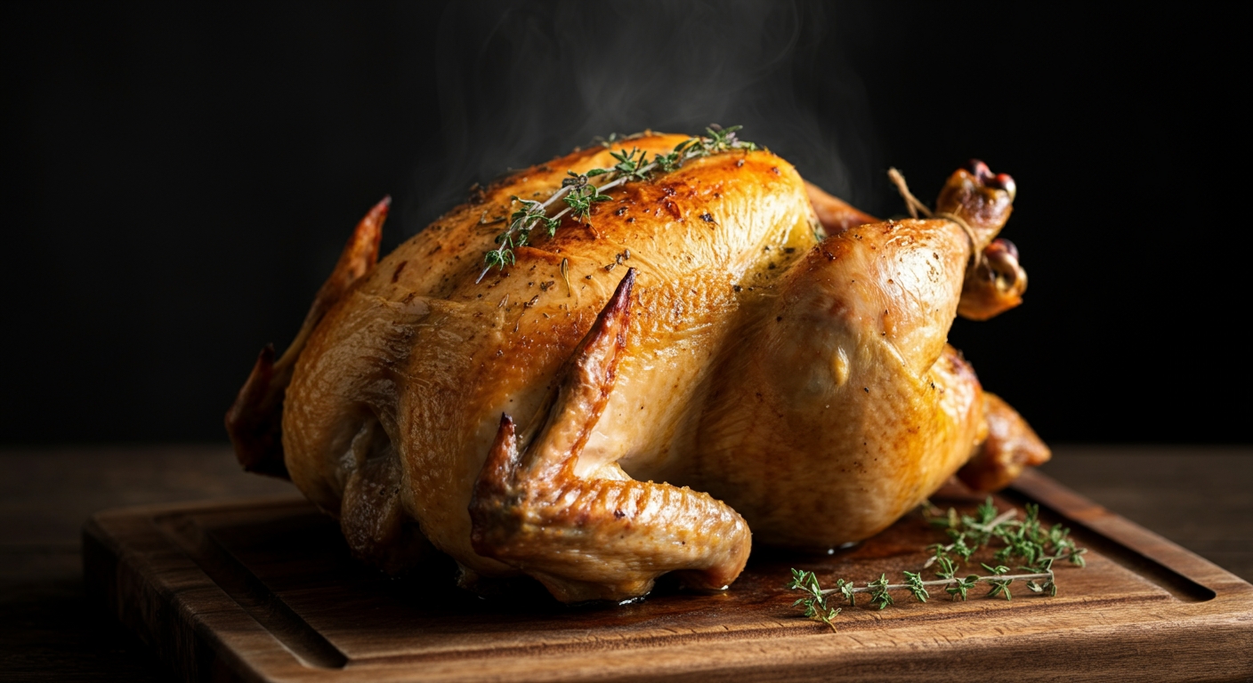 réussir un poulet