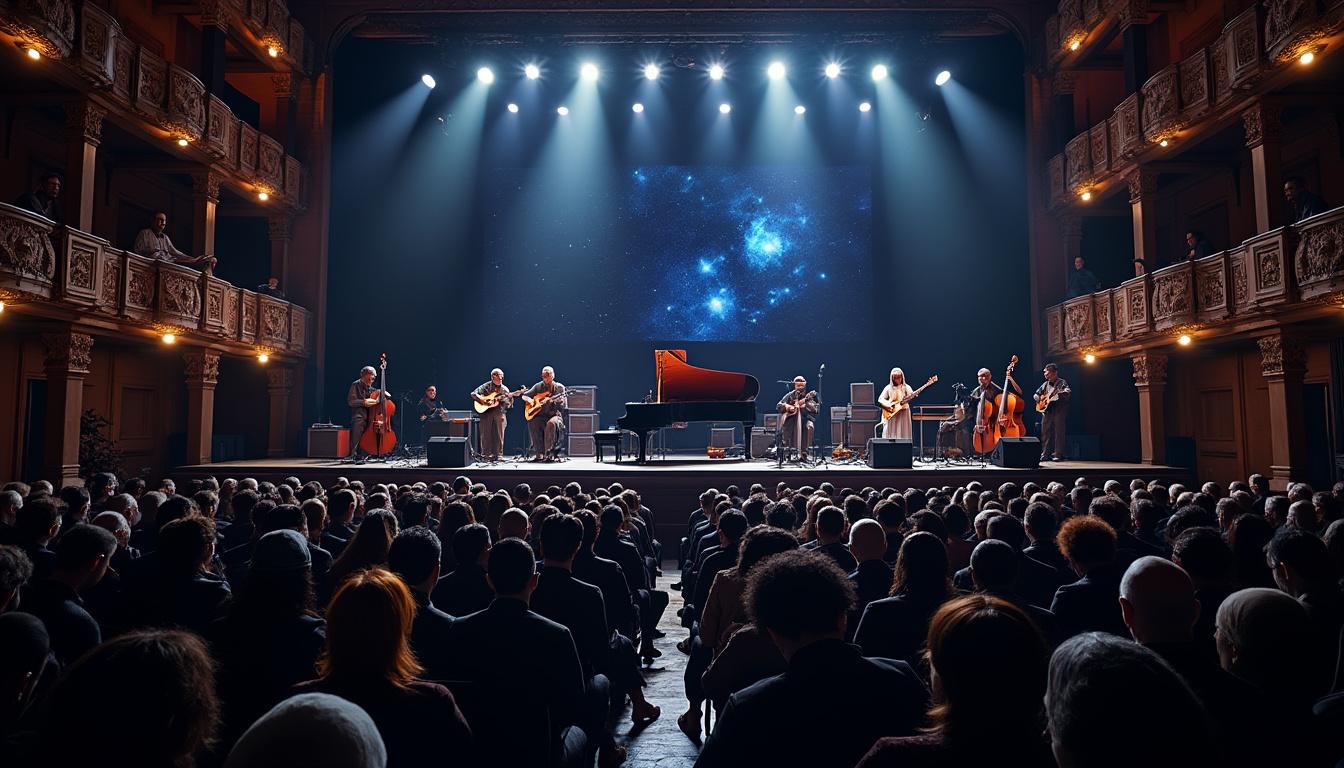 découvrez dark star orchestra, une expérience musicale immersive qui vous plonge dans l'univers captivant des grateful dead. ne manquez pas cette occasion unique de vivre un concert mémorable, alliant des performances live extraordinaires et une ambiance envoûtante.