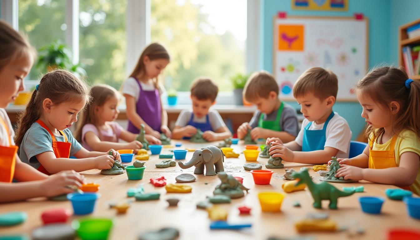 découvrez des idées créatives d'animaux en pâte à modeler pour la maternelle ! des projets amusants et faciles à réaliser pour stimuler la créativité des enfants en classe ou à la maison.