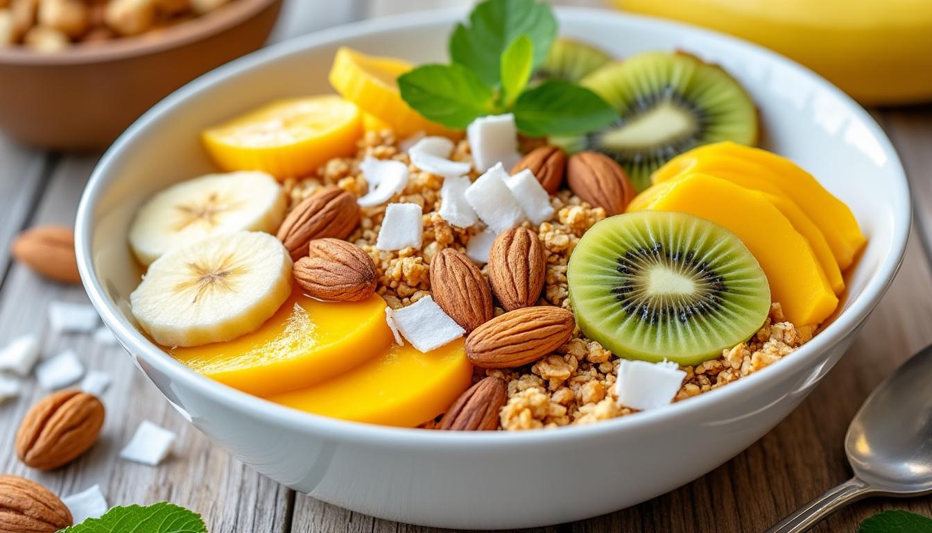 découvrez le granola de claire au matcha, une option santé et gourmande idéale pour les amateurs de sucré. profitez d’un mélange nutritif, croustillant et naturellement énergisant pour un petit-déjeuner ou une collation savoureuse.