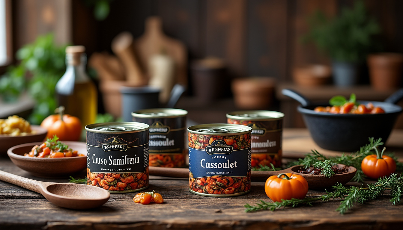 découvrez notre sélection des meilleures marques de cassoulet en conserve à acheter en ligne. profitez de saveurs authentiques et de recettes traditionnelles à déguster chez vous !