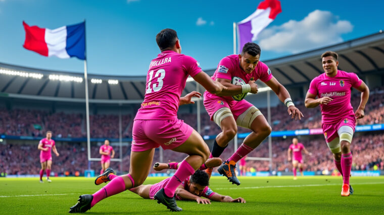 découvrez les joueurs emblématiques du stade français ayant marqué la saison 2005 en portant le mythique maillot rose, symboles d’une époque inoubliable pour le club parisien.