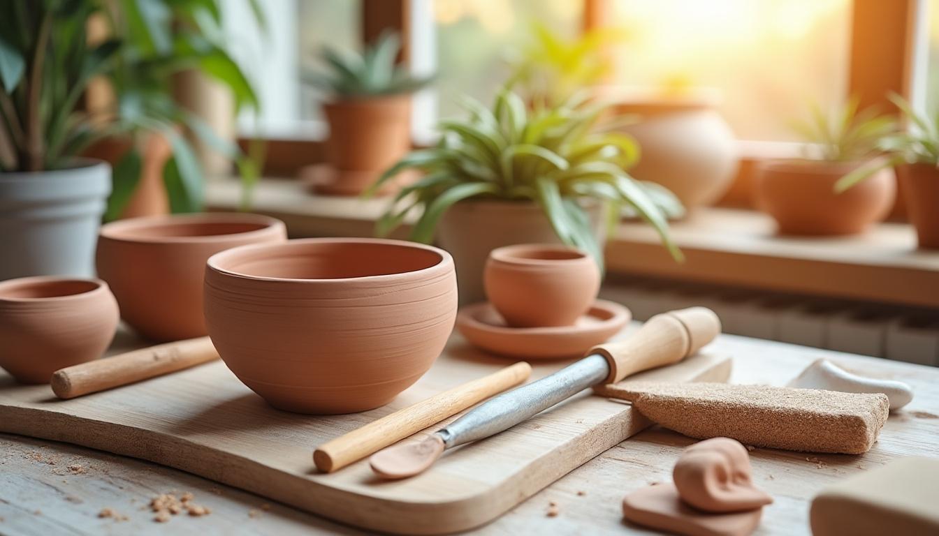 découvrez notre kit poterie pour débutants et apprenez à façonner vos premières œuvres en argile. un guide simple pour débuter dans l'art de la poterie.