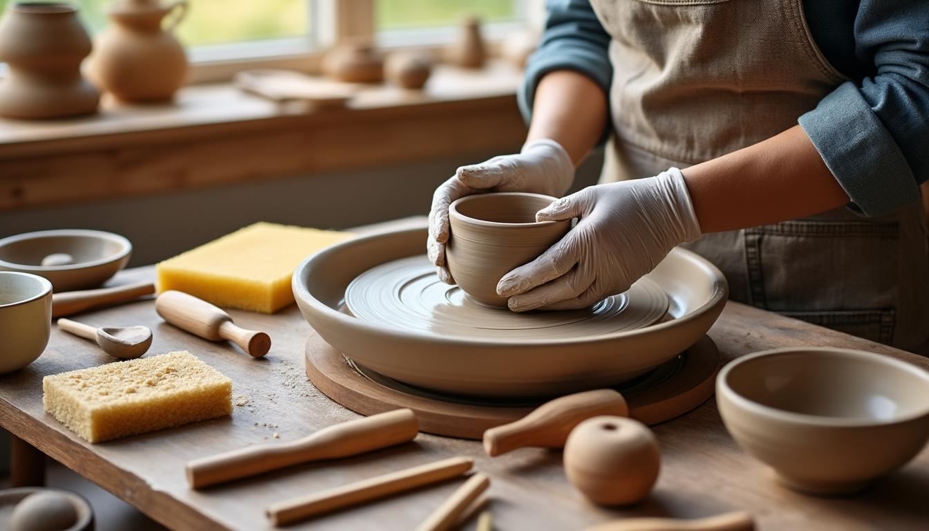 découvrez notre kit poterie pour débutant et apprenez à créer vos premières œuvres en argile. toutes les étapes pour réussir vos premiers pas dans l'art de la poterie.