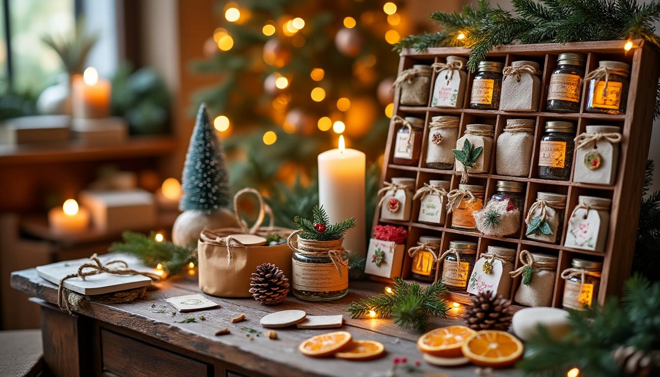 découvrez nos idées créatives pour fabriquer le meilleur calendrier de l'avent fait maison, parfait pour une attente magique et personnalisée avant noël.