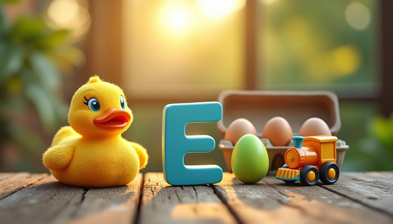 découvrez notre liste d'objets en e, parfaits pour émerveiller vos enfants avec des idées amusantes et éducatives.