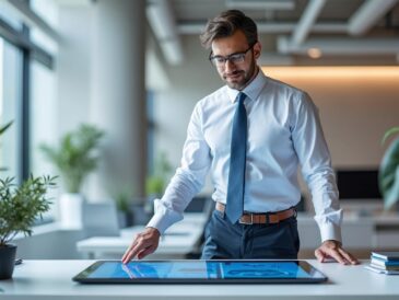 explorez comment les tablettes tactiles à grand écran peuvent optimiser la productivité des professionnels grâce à leur performance, mobilité et facilité d'utilisation.