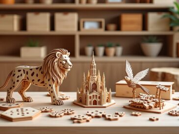 découvrez les dernières tendances des puzzles 3d en bois dans notre boutique. des modèles innovants et originaux pour tous les passionnés de casse-têtes en bois.