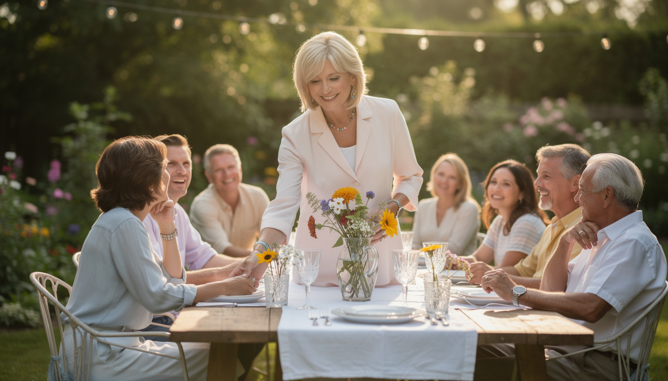 découvrez martha stewart jeune et son art exceptionnel de recevoir, un héritage durable qui inspire élégance et convivialité.