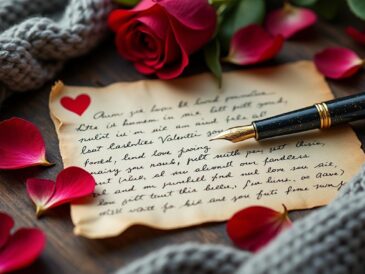découvrez pourquoi une lettre d'amour pour la saint-valentin est le cadeau idéal pour exprimer vos sentiments et toucher le cœur de votre partenaire.