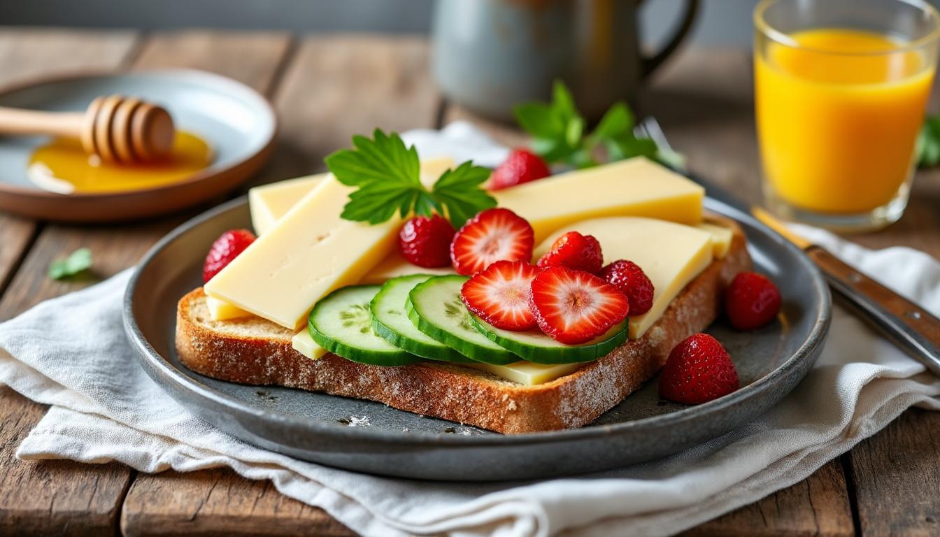 découvrez quel fromage choisir pour égayer vos toasts du matin et démarrez la journée avec saveur et gourmandise.