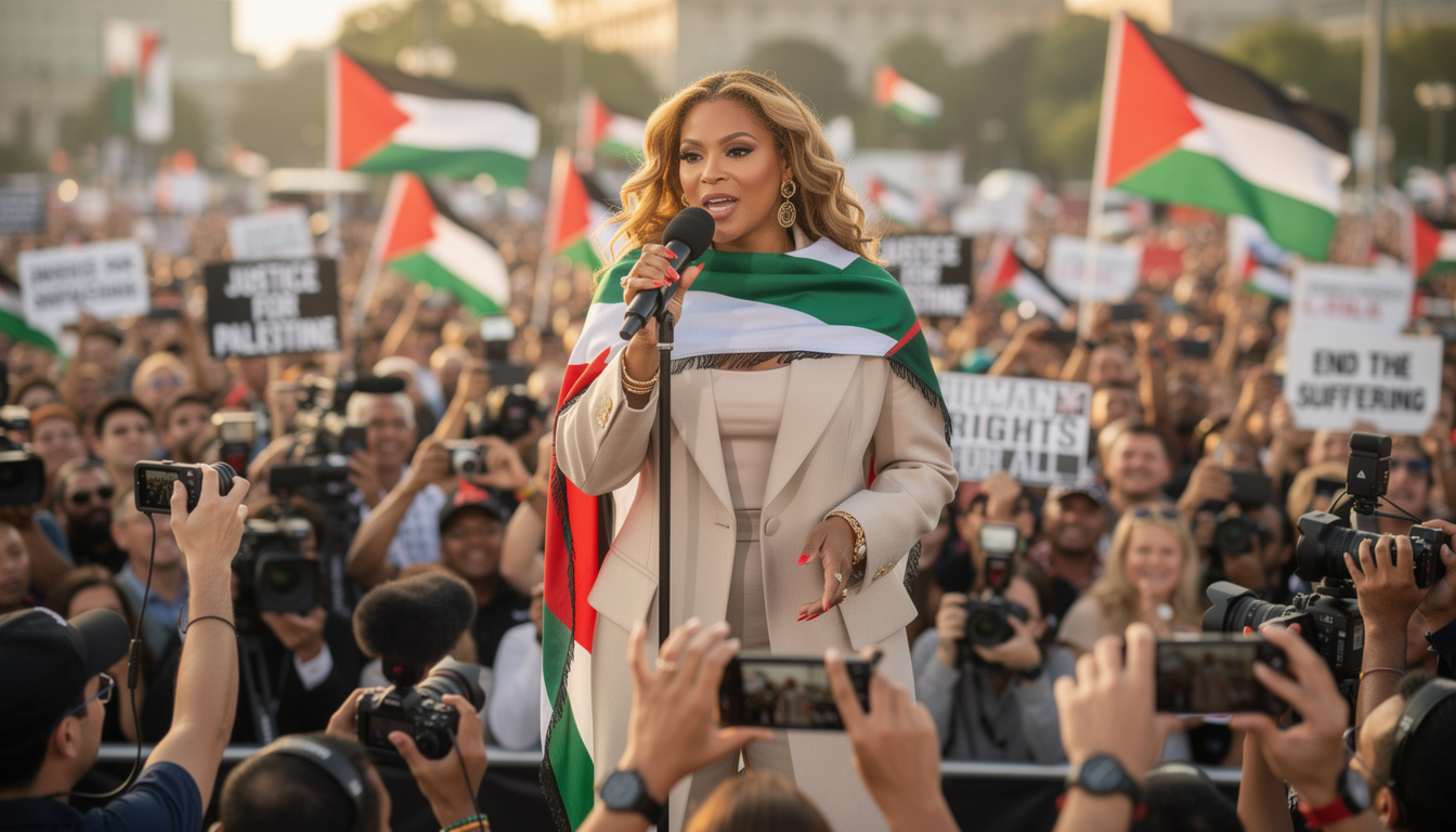 découvrez comment beyoncé exprime son soutien à la palestine, un geste de solidarité qui inspire des millions à travers le monde.