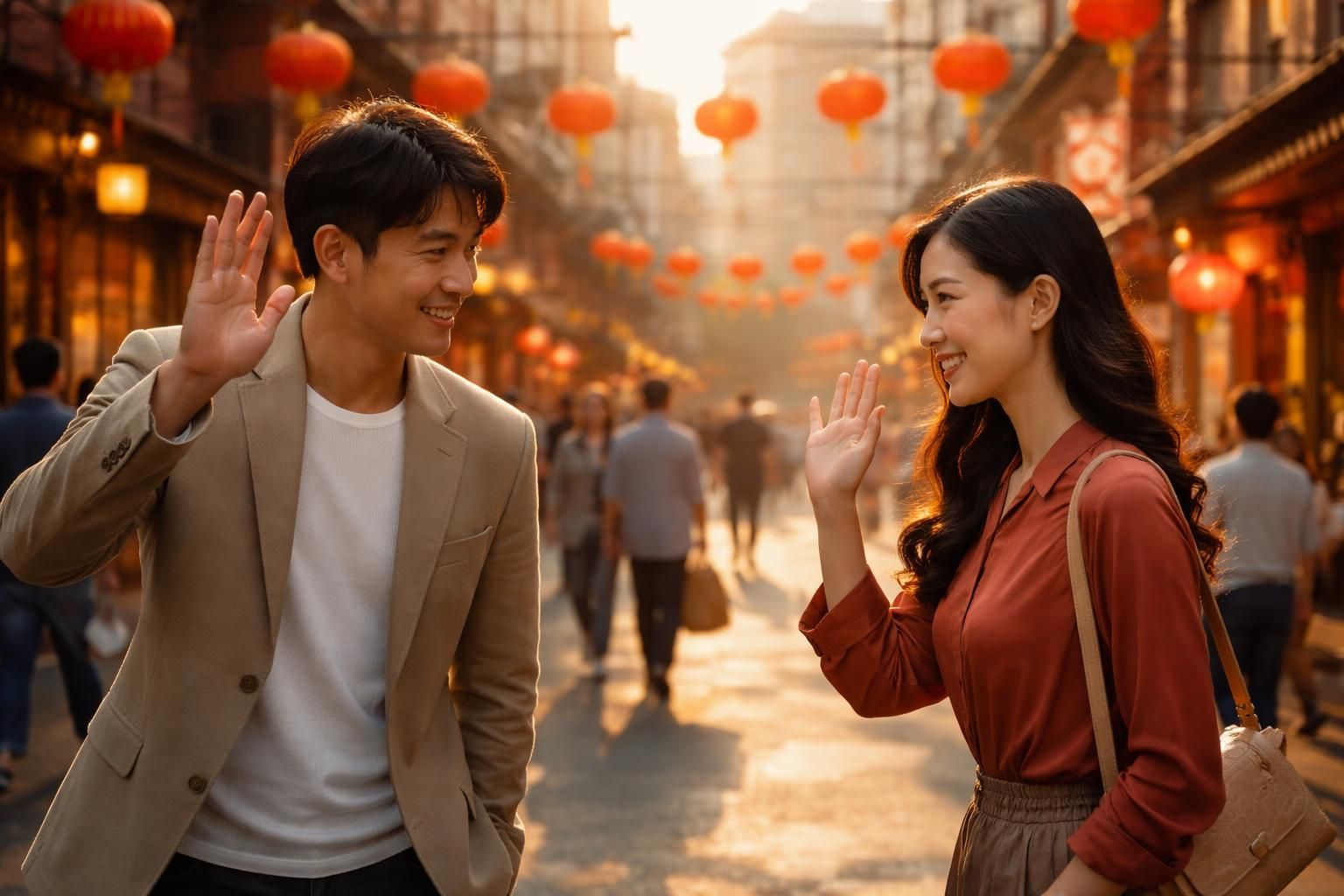 apprenez à dire bonjour en chinois de manière naturelle et authentique, comme un véritable locuteur natif. guide facile et pratique pour maîtriser les salutations chinoises.