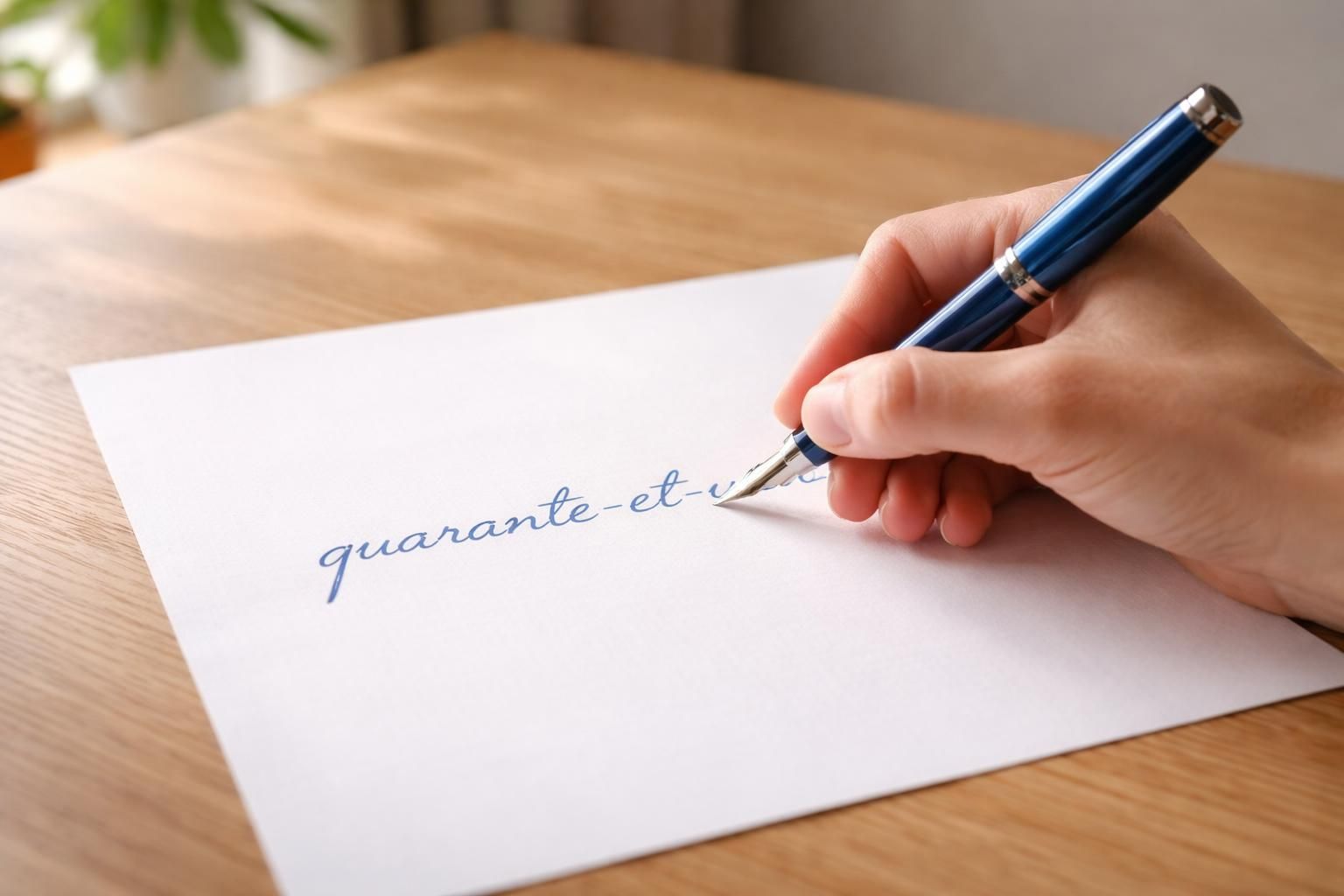 apprenez à écrire le nombre 41 en toutes lettres en français grâce à notre guide simple et clair.