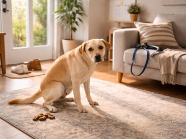 découvrez pourquoi votre chien fait ses besoins dans la maison après la promenade et suivez les conseils d'un comportementaliste pour résoudre ce problème efficacement.