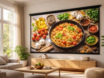 découvrez notre écran de projection 4k qui garantit une image claire et lisible même en pleine lumière, idéal pour des présentations et visionnages de haute qualité.
