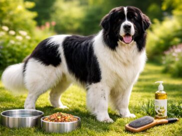 découvrez les soins essentiels pour maintenir la santé optimale de votre terre-neuve blanc et noir, avec des conseils adaptés à cette magnifique race.