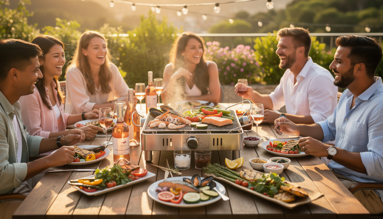 découvrez des recettes simples et savoureuses pour réussir vos soirées plancha entre amis adultes. partagez des moments conviviaux autour de plats faciles à préparer et délicieux.