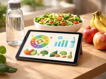 gérez facilement votre nutrition et hydratation grâce à une application intuitive sur tablette tactile, sans démarches compliquées.