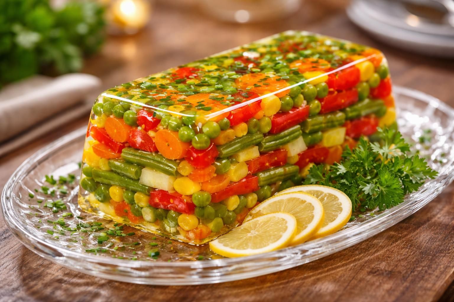 découvrez comment préparer une terrine de légumes en gelée délicieuse et élégante qui impressionnera vos invités à coup sûr. recette facile et astuces gourmandes incluses.