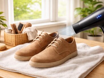 découvrez comment sécher vos chaussures en daim efficacement et sans utiliser de carton. suivez nos conseils simples pour préserver la qualité et l'apparence de vos chaussures après le lavage.