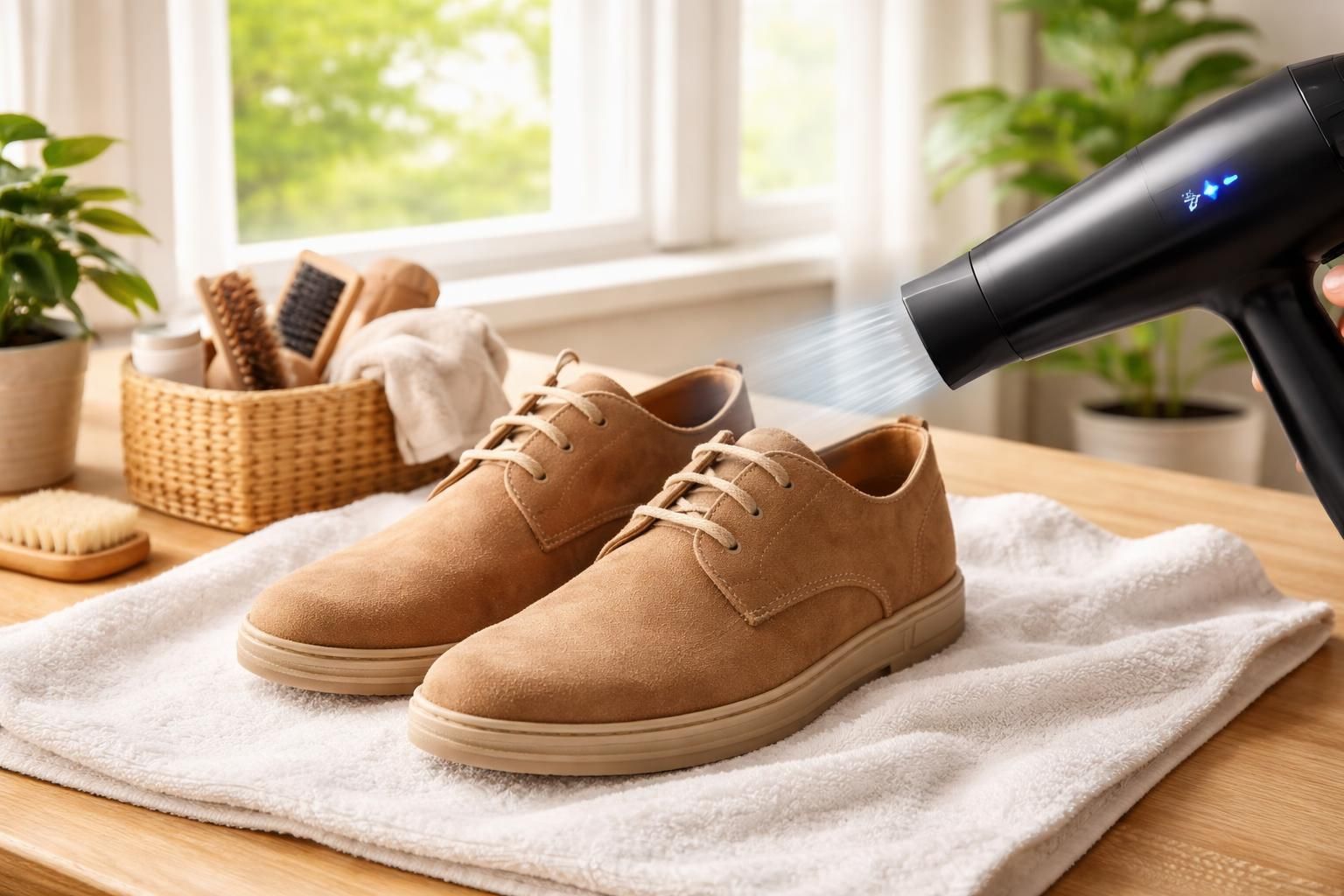 découvrez comment sécher vos chaussures en daim efficacement et sans utiliser de carton. suivez nos conseils simples pour préserver la qualité et l'apparence de vos chaussures après le lavage.