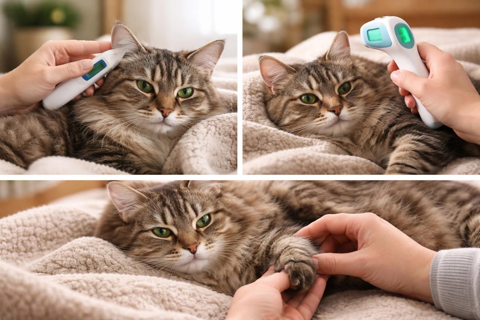 découvrez des méthodes efficaces et faciles pour détecter la fièvre chez votre chat, afin de préserver sa santé et agir rapidement en cas de problème.