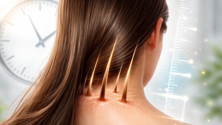 découvrez la vitesse de pousse des cheveux avec des chiffres précis et des explications détaillées pour mieux comprendre ce phénomène naturel.