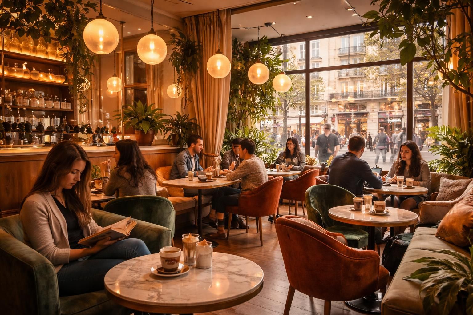 explorez les meilleurs cafés cosy et agréables à chatelet les halles pour un moment de détente et de convivialité.