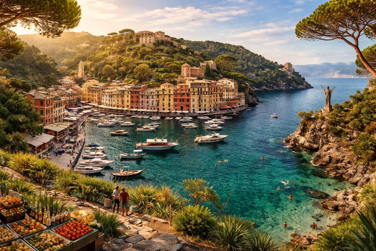 découvrez les 12 sites incontournables à visiter absolument lors de votre séjour à portofino, entre charme italien et paysages méditerranéens.